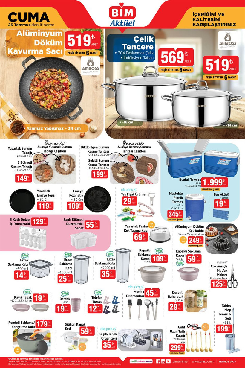 25 TEMMUZ BİM AKTÜEL ÜRÜNLER KATALOĞU | BİM'de Bu Cuma Katlanır Elektrikli Bisiklet, Ahtapot Fan Var - Resim : 4