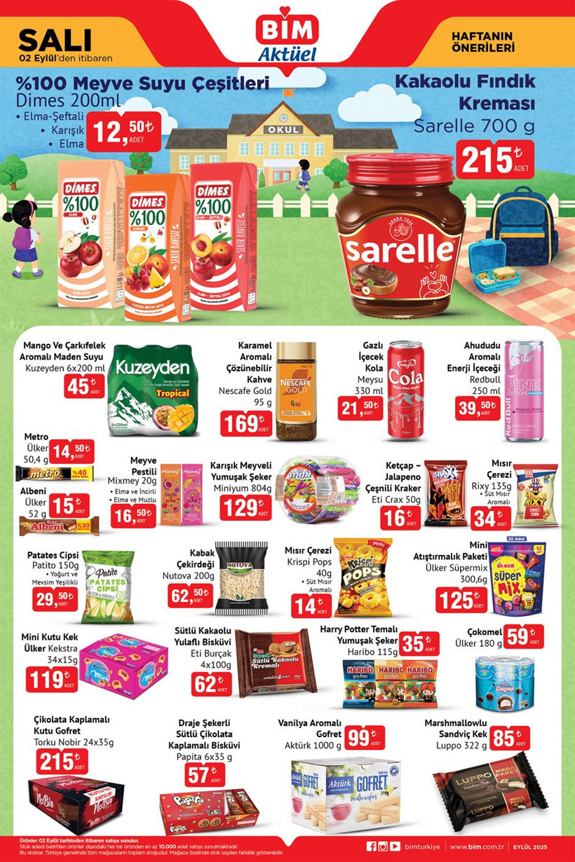 BİM 2-5 EYLÜL AKTÜEL ÜRÜNLER KATALOĞU 2025Süpürge, Tabak Çeşitleri, Buhar Kazanlı Ütü Var - Resim : 2