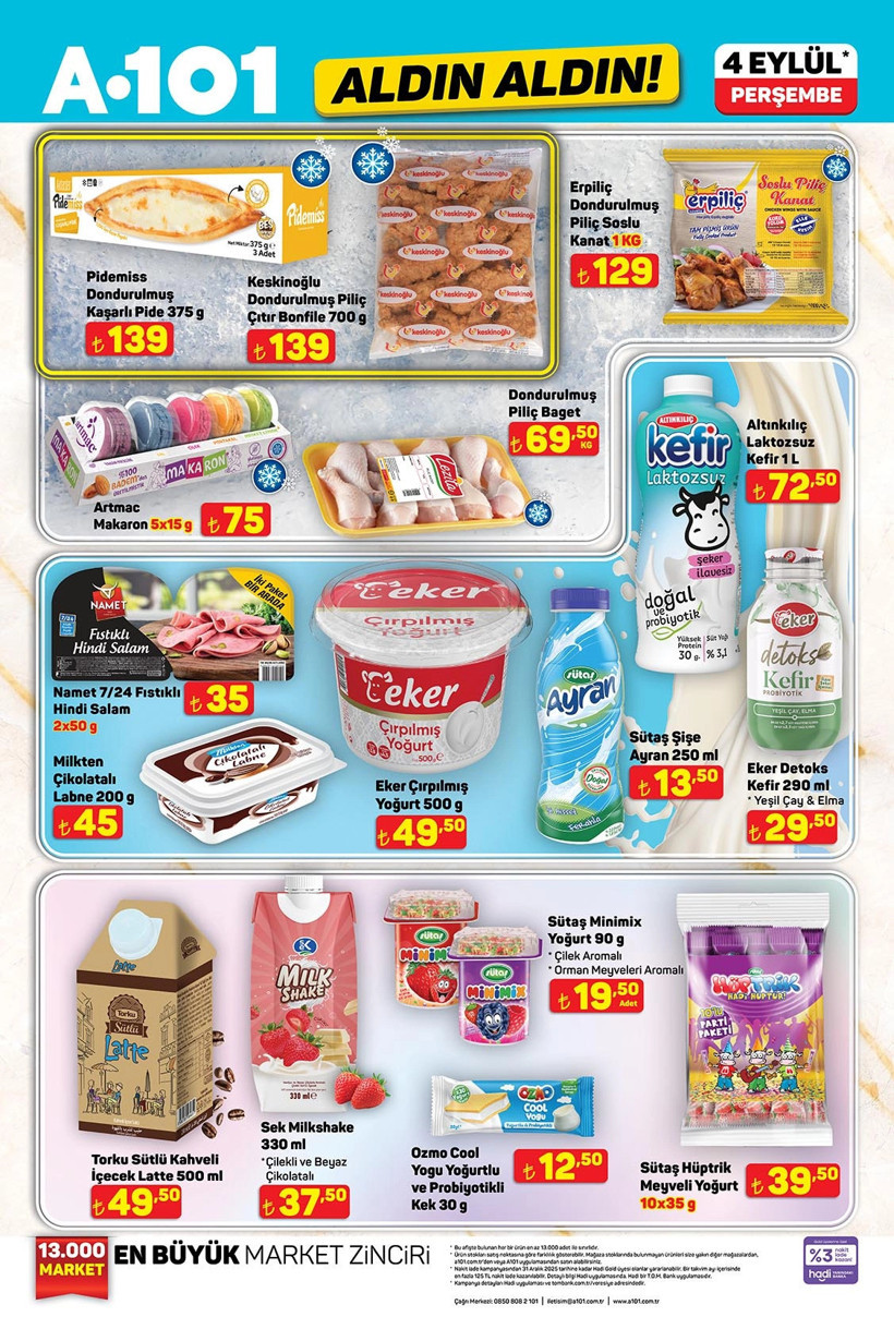 04 EYLÜL PERŞEMBE A101 AKTÜEL ÜRÜNLER KATALOĞU Singer Dikiş Makinesi, Volta Araba Geldi - Resim : 2