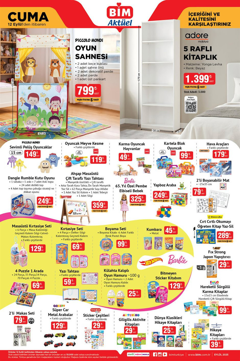 BİM 9-12 EYLÜL AKTÜEL ÜRÜNLER KATALOĞU 2025 Bu Salı ve Cuma Dik Süpürge, Ankastre Set, Ağız Duşu Var - Resim : 7