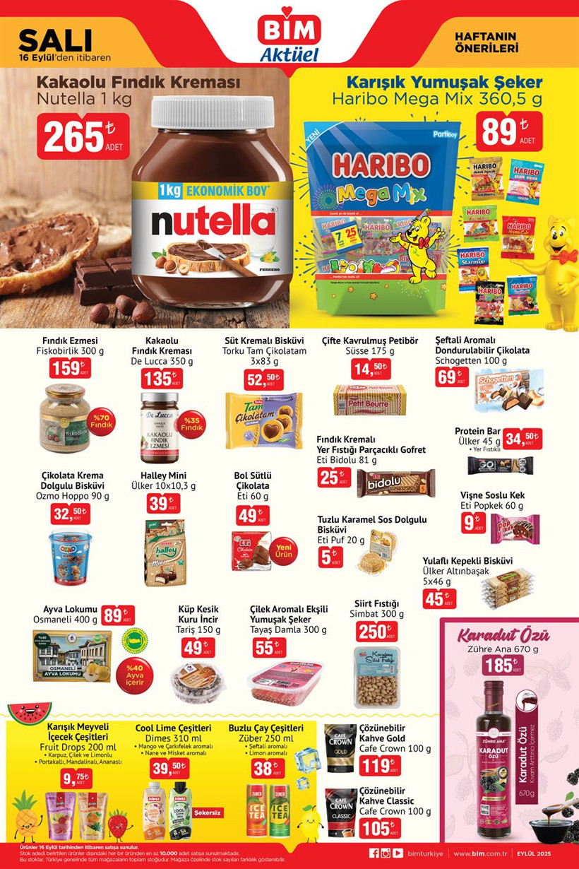 BİM 16-19 Eylül Aktüel Ürünler Kataloğu 2025 Para Sayma Makinesi Geliyor - Resim : 1