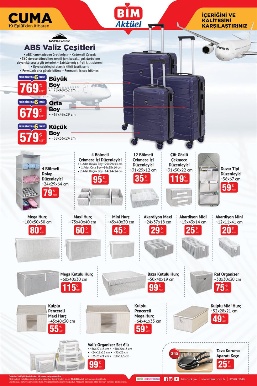 BİM 16-19 Eylül Aktüel Ürünler Kataloğu 2025 Para Sayma Makinesi Geliyor - Resim : 4