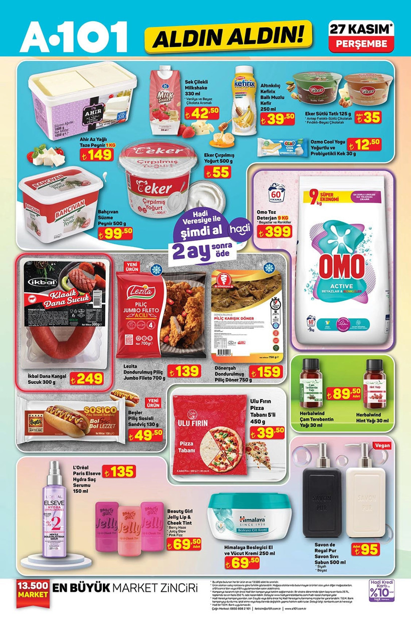 27 Kasım Perşembe A101 Aktüel Kataloğu Elektrikli Ev Aletleri, Volta Motosiklet, Buharlı Ütü Var - Resim : 4