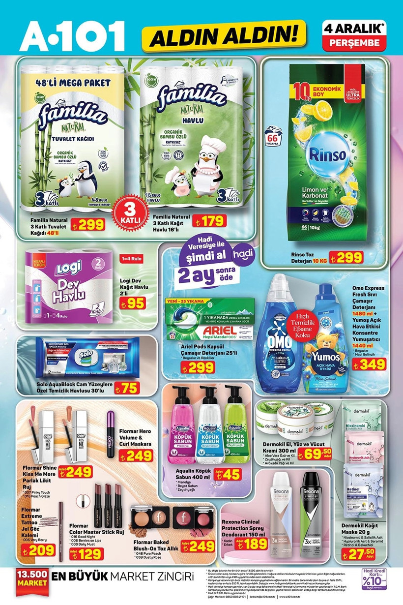 A101 4 Aralık 2025 Perşembe Aktüel Ürünler Kataloğu Yılbaşı Süsleri, Işık Terapi Maskesi Geliyor - Resim : 1