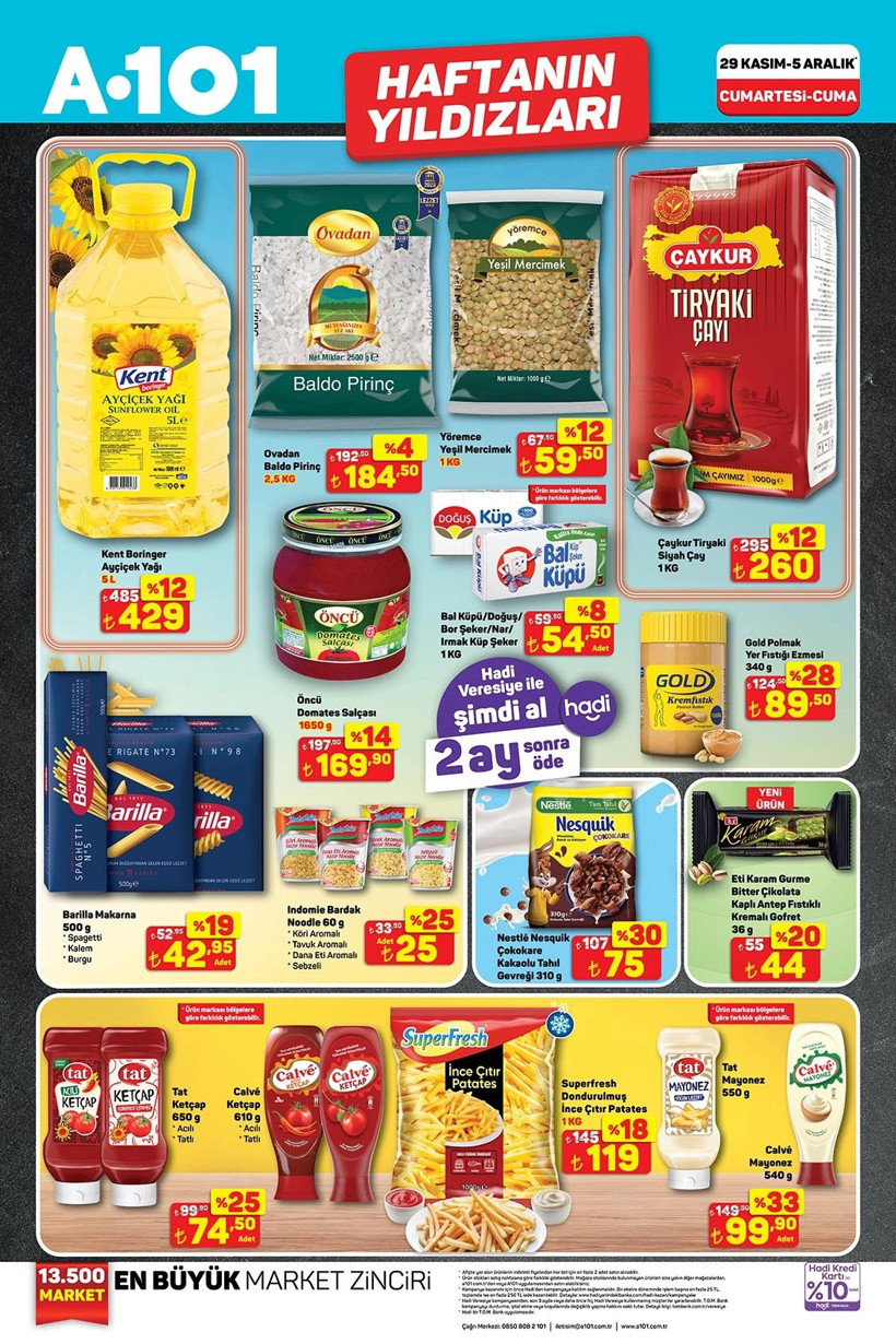 A101 29 KASIM - 5 ARALIK 2025 KATALOĞU Haftanın Yıldızları Ariel Kapsül Çamaşır Deterjanı Geldi - Resim : 3
