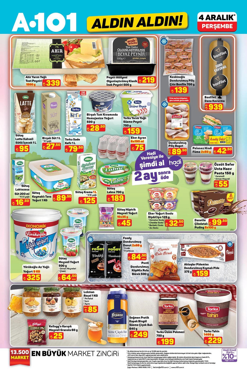 A101 4 Aralık 2025 Perşembe Aktüel Ürünler Kataloğu Yılbaşı Süsü, Çam Ağacı, Makarna Makinesi Geldi - Resim : 2