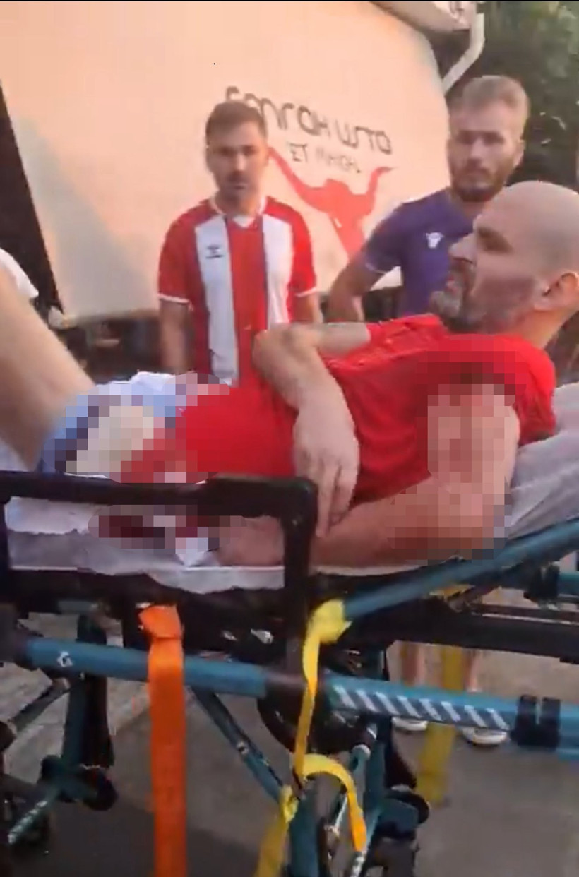 Taraftarların mola verdiği restoranda silahlar konuştu! - Resim : 3