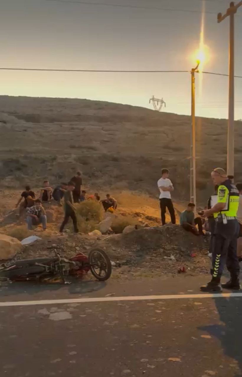 Devrilen motosikletin sürücüsünden acı haber! - Resim : 1