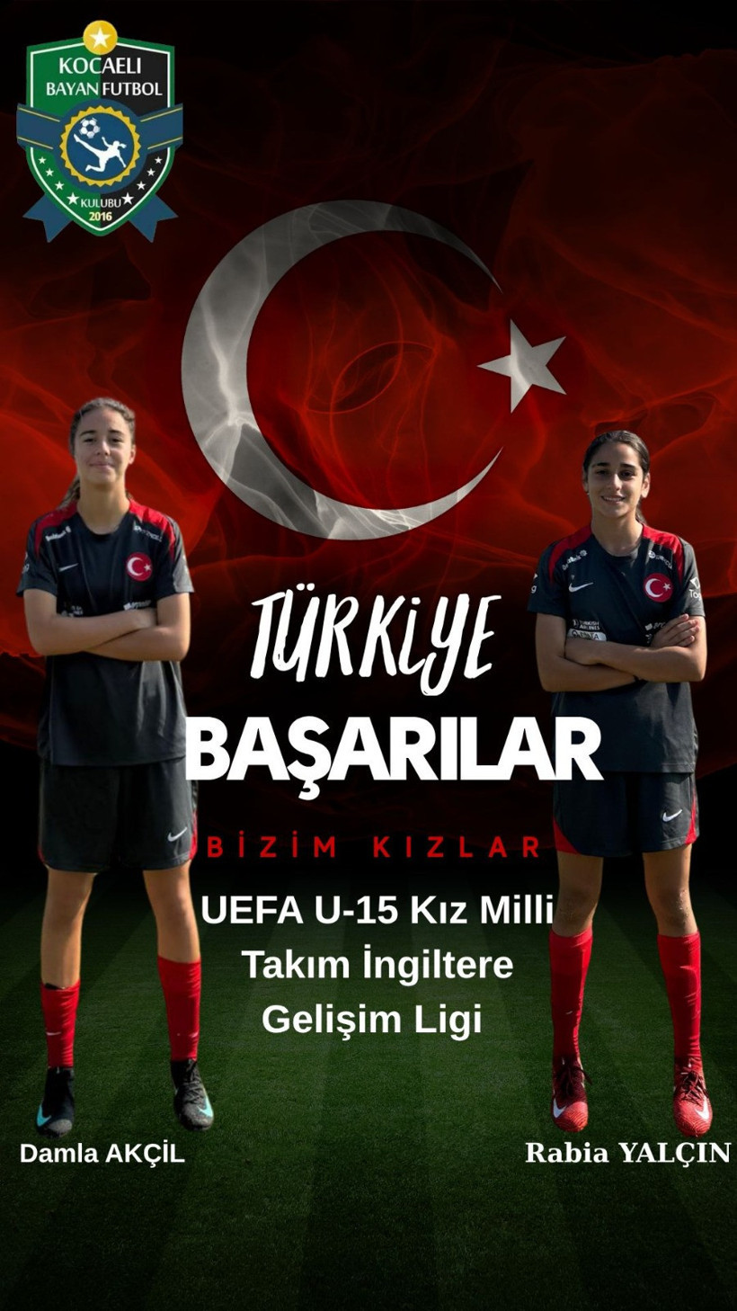İzmitli iki futbolcu kızımıza milli davet - Resim : 1