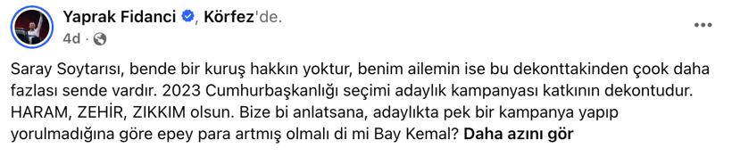 ''Şaklaban" deyip geri adım atmıştı! CHP'li ilçe başkanı dekont paylaştı: Saray soytarısı, bende bir kuruş hakkın yoktur! - Resim : 2