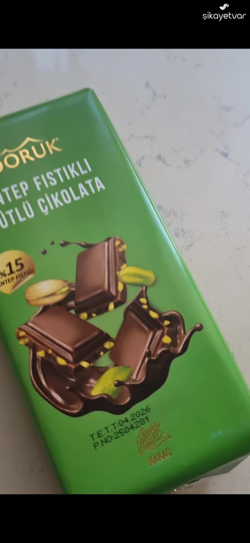 Marketten aldığı çikolata hayrete düşürdü! İade edemedi... - Resim : 3