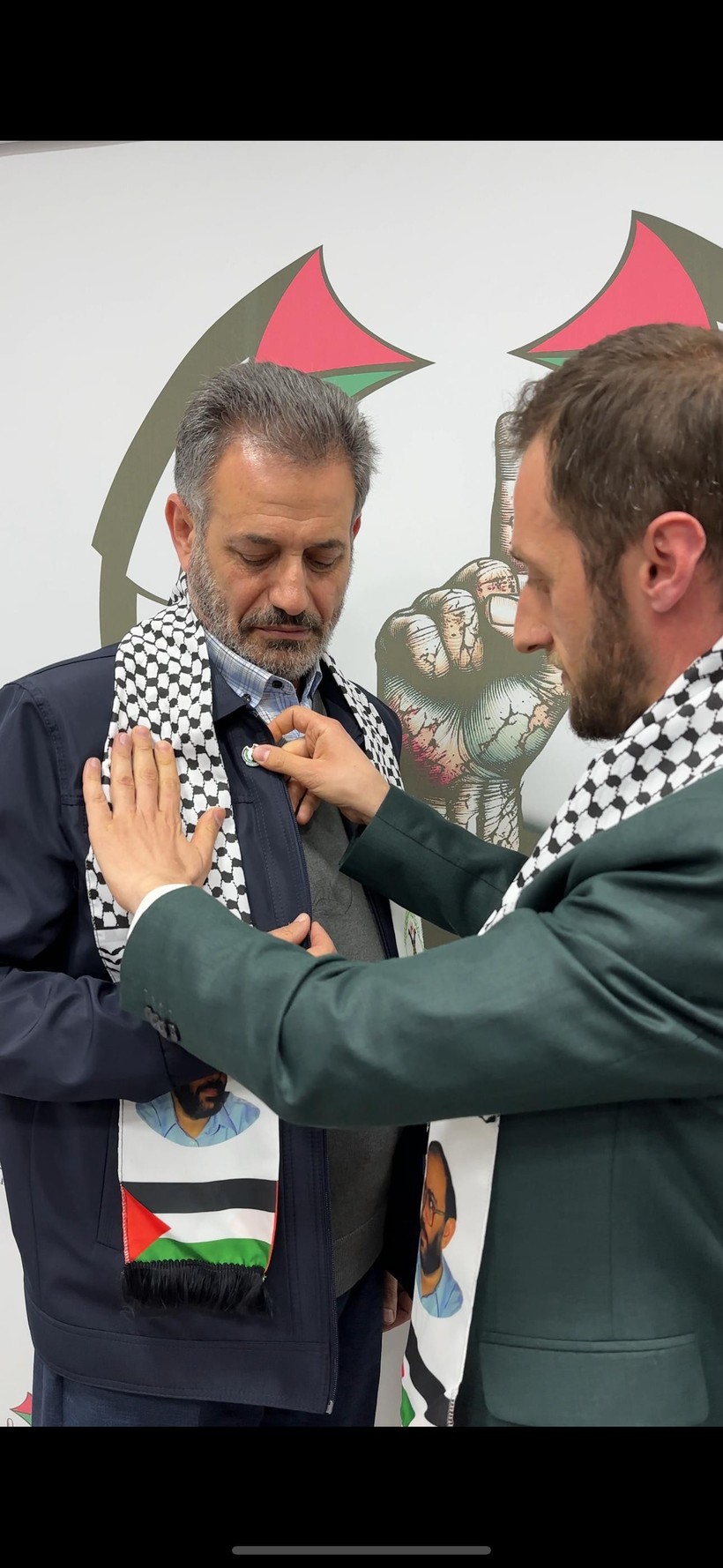 Özgür Filistin Derneği Başiskelede direniş cephesinin liderlerini ağırlıyor - Resim : 2