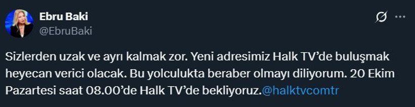 Ebru Baki Hangi Kanala Geçti BELLİ OLDU! Gazeteci Ebru Baki Hangi Kanala Transfer Oldu? - Resim : 1