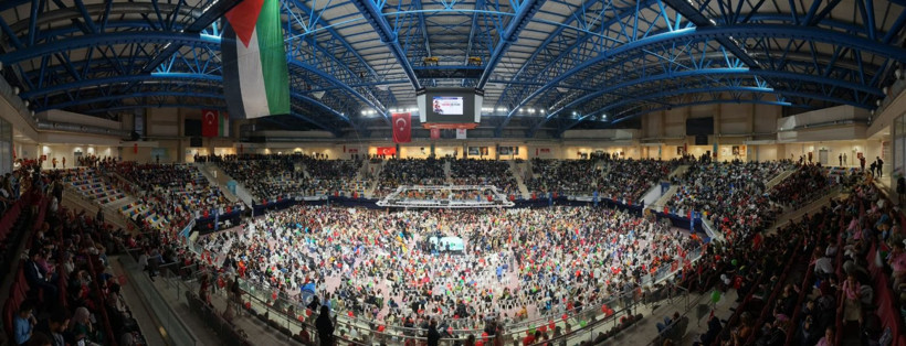 4500 çocuk ve 4500 anne ile rekor kırıldı; Filistin adını duyan Guinness, projeden çekildi! - Resim: 1