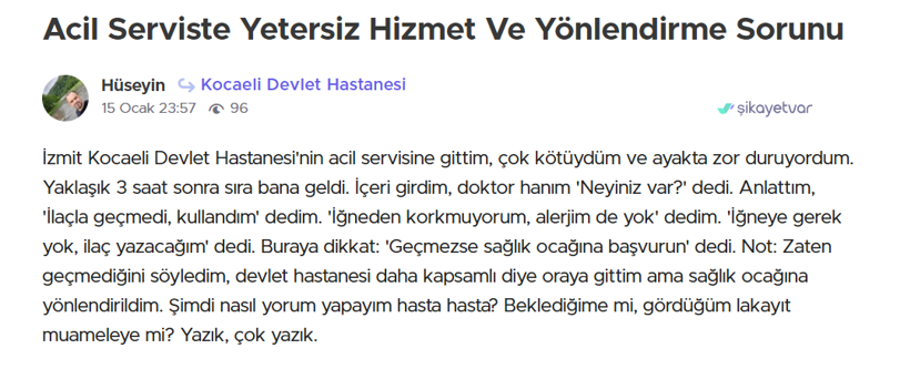 Saatlerce hastanede bekleyen hastadan doktora tepki! - Resim : 1