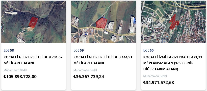 İşte o arsalar… TOKİ, Kocaeli’de milyonluk arsaları satıyor! - Resim : 7