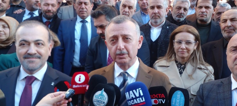 Kocaeli Haber- Tahir Büyükakın Kocaeli Adliyesi'nde açıklamalarda bulundu 
