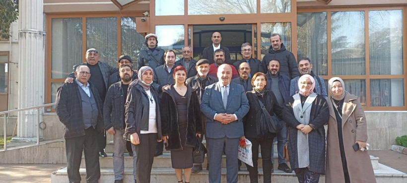 Kocaeli’nin Şair Yazar Aşık ve Ozan Dernek Başkanları bir araya geldi - Resim : 1