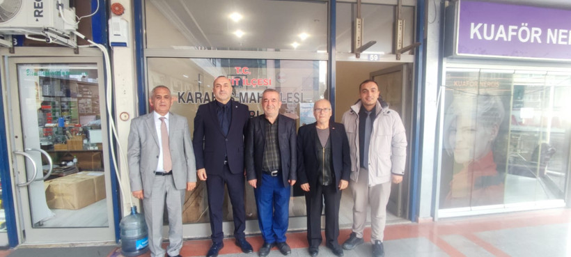 İstişare turu devam ediyor... MHP İzmit'ten muhtarlara ziyaret - Resim : 5