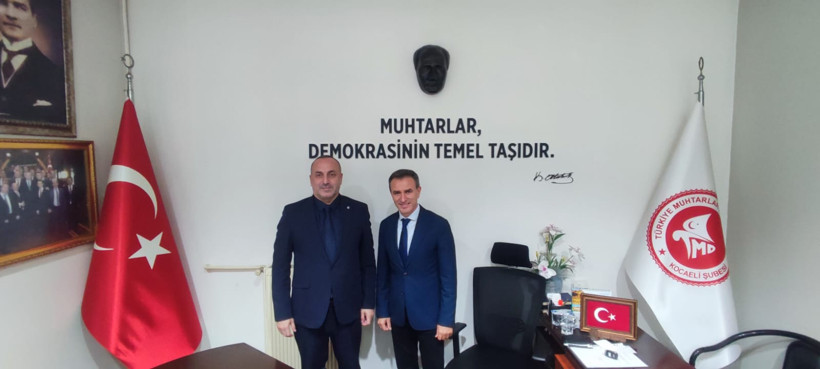 İstişare turu devam ediyor... MHP İzmit'ten muhtarlara ziyaret - Resim : 1