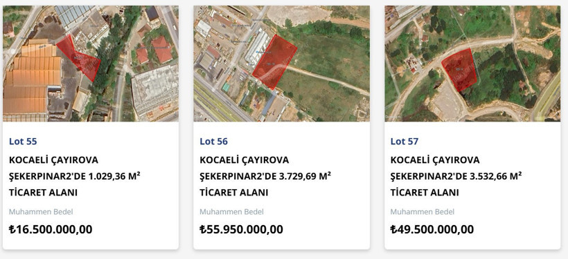 Devlet Kocaeli'de milyonlarca lira değerinde arsa satacak! - Resim : 1