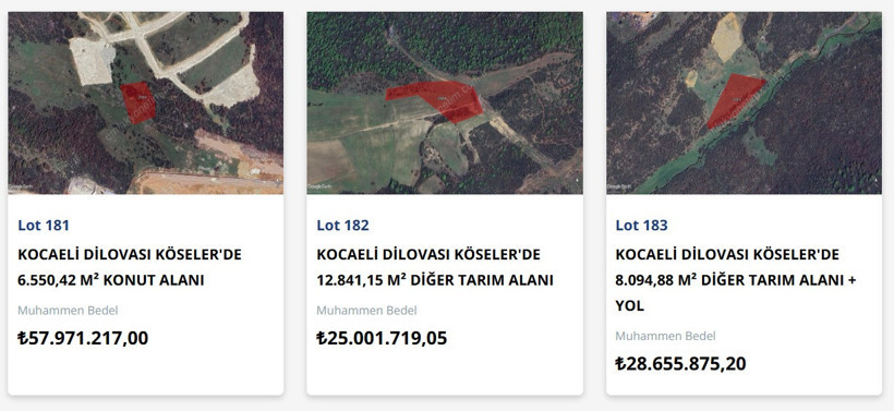 İşte o arsalar… TOKİ Kocaeli’de milyonluk arsaları satıyor! - Resim : 2