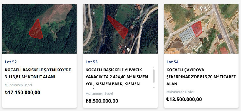 Devlet Kocaeli'de milyonlarca lira değerinde arsa satacak! - Resim : 2