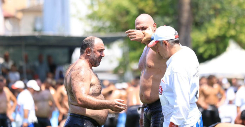 Namazgah Güreşleri inanılmaz yenişlerle başladı - Resim : 16