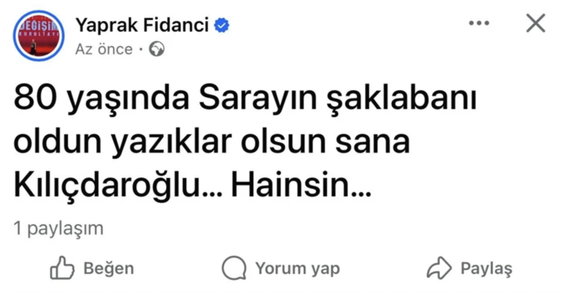 ''Şaklaban" deyip geri adım atmıştı! CHP'li ilçe başkanı dekont paylaştı: Saray soytarısı, bende bir kuruş hakkın yoktur! - Resim : 3