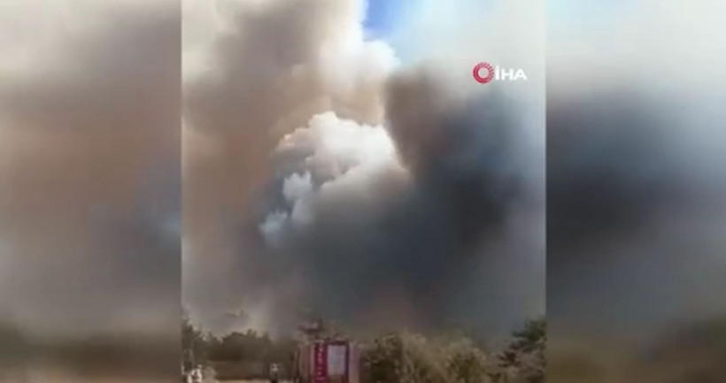 Karabük Saraycık köyü orman yangını - Resim: 2