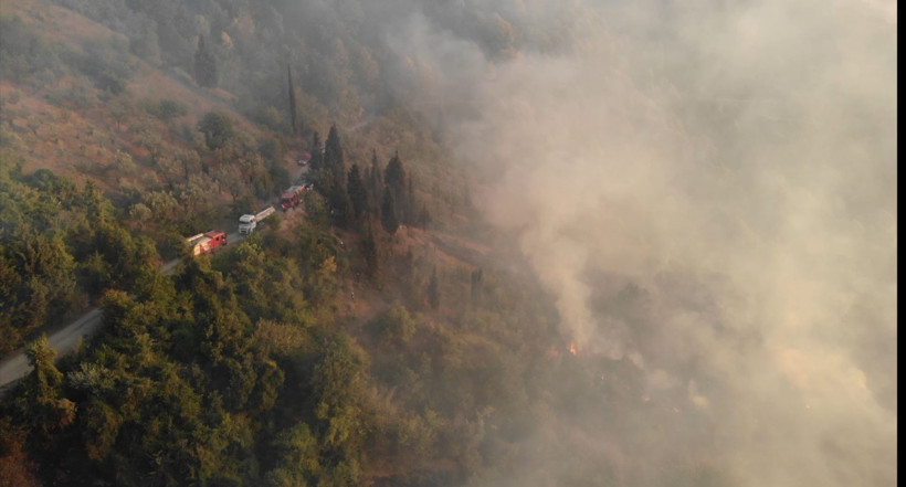 Ekiplerin yoğun çabası sonuç verdi... Karamürsel'de soğutma çalışmaları devam ediyor - Resim : 2