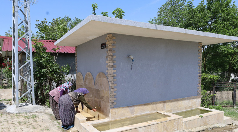 Kırsal mahallelerin su altyapısı güçleniyor... Yenileri inşa edildi - Resim : 1