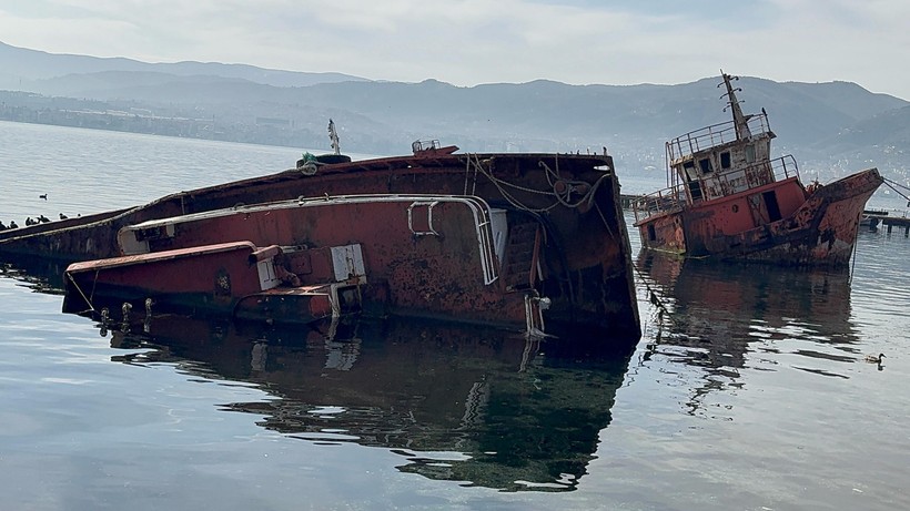 Hurda gemiler Körfez’in başına bela oldu! Bir türlü kurtulamadılar - Resim : 6