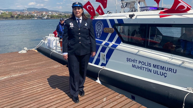 Kocaeli'de duygulandıran program: Şehidin ismi denizde, kızı görev başında olacak… - Resim : 3