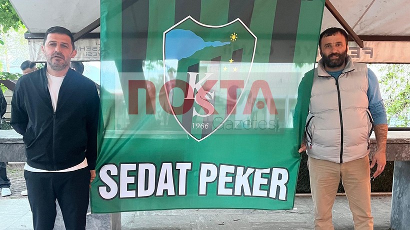 Sedat Peker’den Kocaelispor için tebrik bayrağı! İzmit’in göbeğinde - Resim : 1