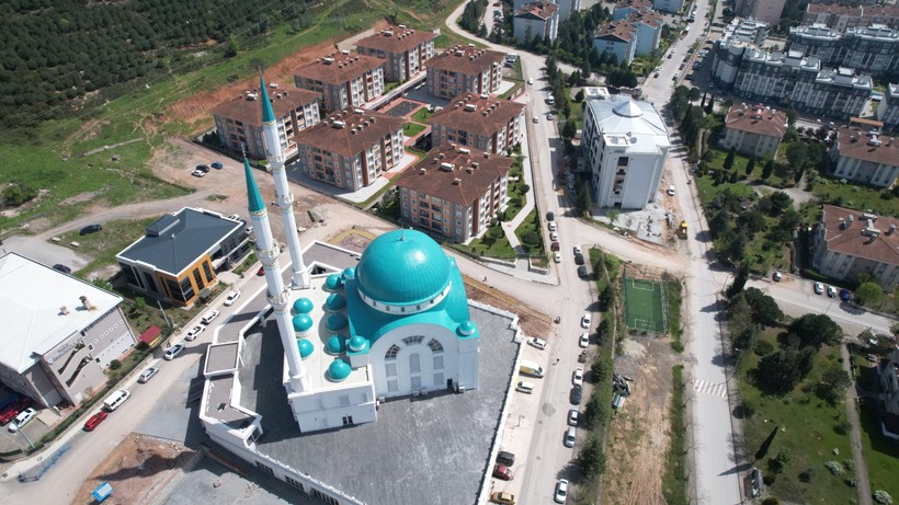 Derince Ahmet Yesevi Camii’nde çevre düzenlemesi - Resim : 1