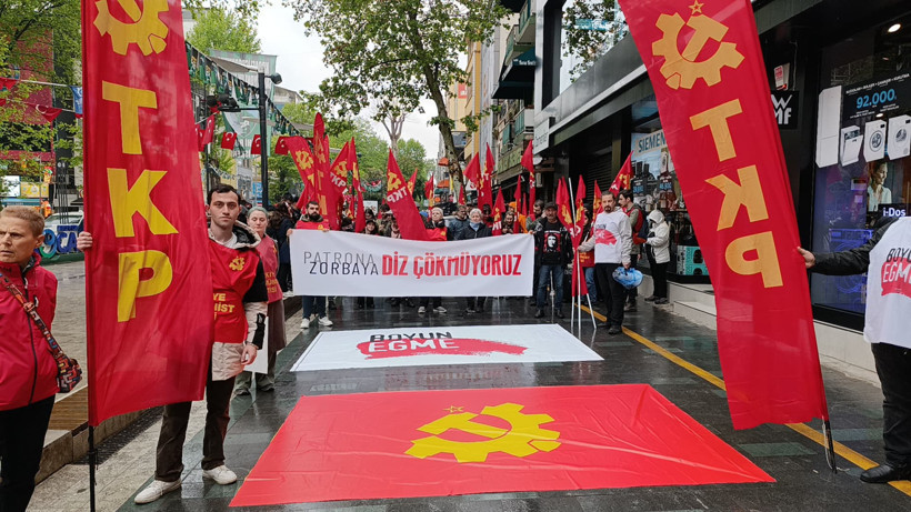 İşçiler 1 Mayıs için yürüyor! - Resim : 2