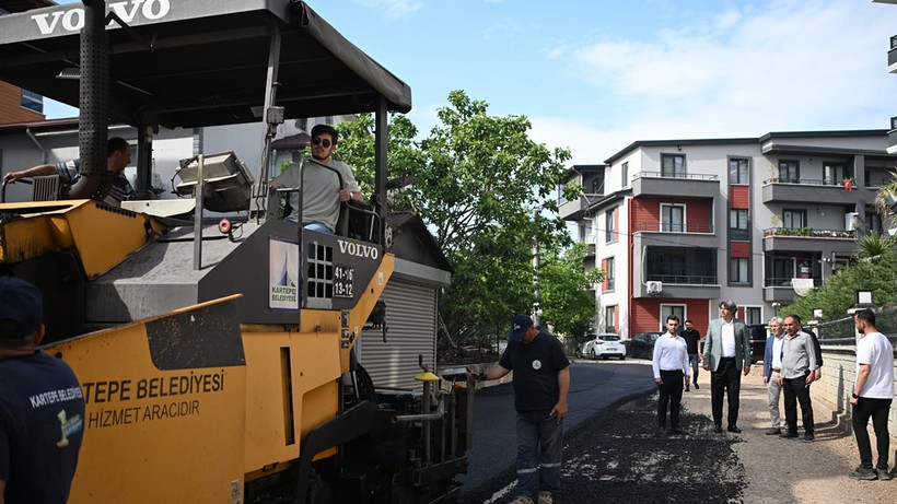 Kartepe'de yollar yenileniyor! - Resim : 1
