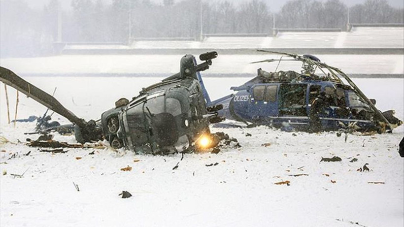 İki helikopter havada çarpıştı! - Resim: 6