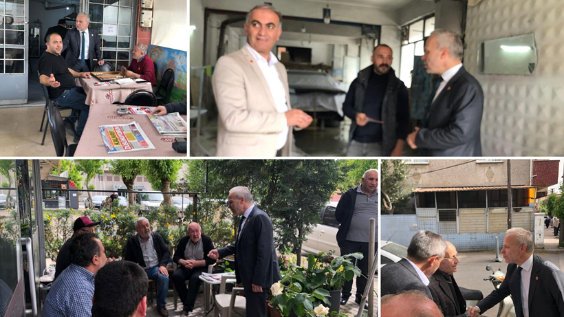 Saadet Partisi Gebze'de! Esnaf ziyaretleri tam gaz devam ediyor - Resim : 1