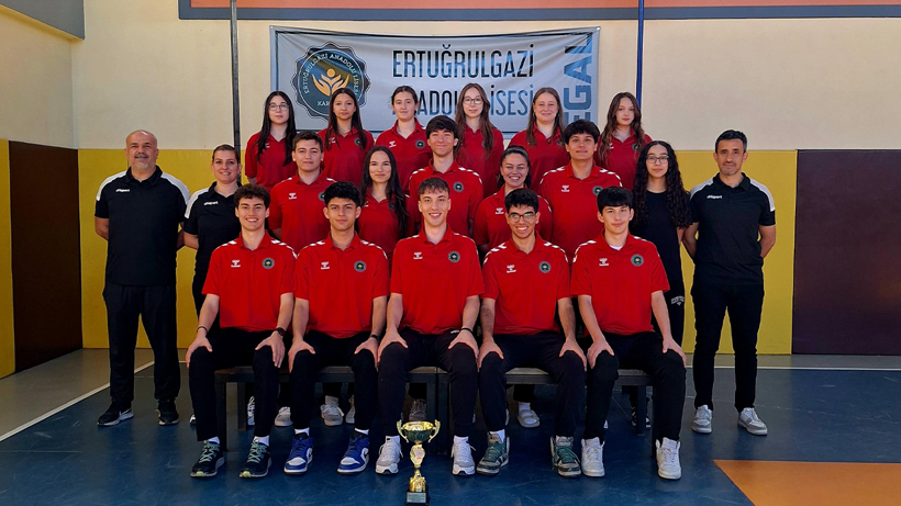 Türkiye Liseler Arası Korfbol Şampiyonası'nda zirveye oturdular: Kocaeli'nin gururu oldular! - Resim : 1