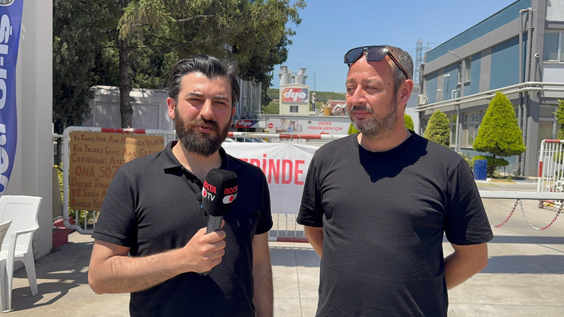 DYO Boya fabrikasında işçiler neden grevde? Ramazan Yüksel: Yılgınlık yok! - Resim : 1