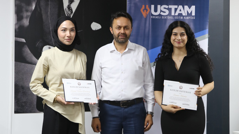 USTAM projesi tamamlandı, sertifikalar sahiplerine kavuştu! - Resim : 2