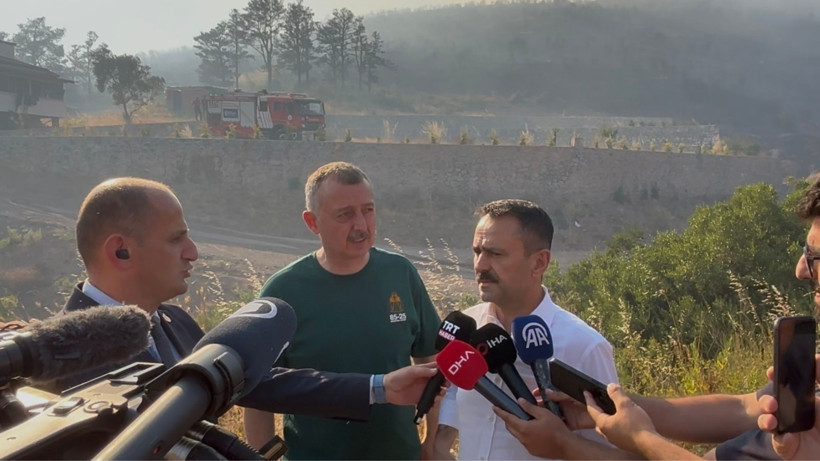 İlhami Aktaş'yan yangın hakkında açıklama... Kocaeli'deki orman yangınına müdahale sürüyor - Resim : 4