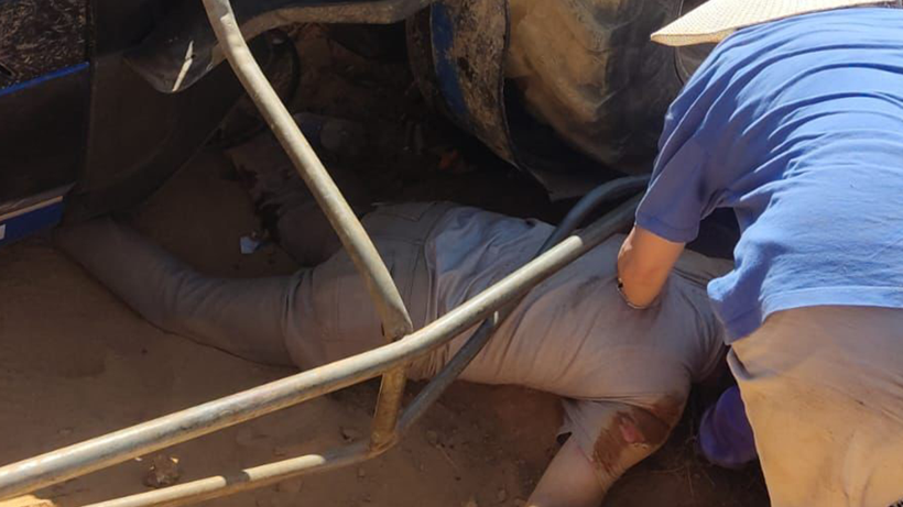 Kocaeli'de traktör kazası: Altında kaldı! - Resim : 1