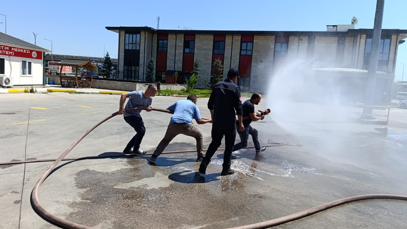 Kocaeli Büyükşehir Belediyesi'nden yangın eğitimi! - Resim : 1