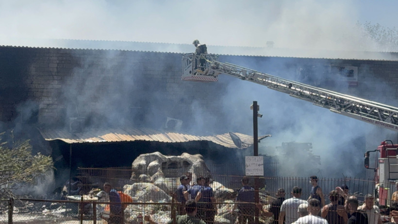 Fabrikada korkutan yangın: 3 işletme hasar aldı! - Resim : 4