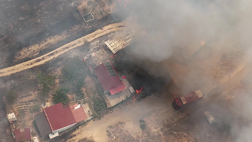 Kocaeli'de ormanlık alan yangını! - Resim : 2