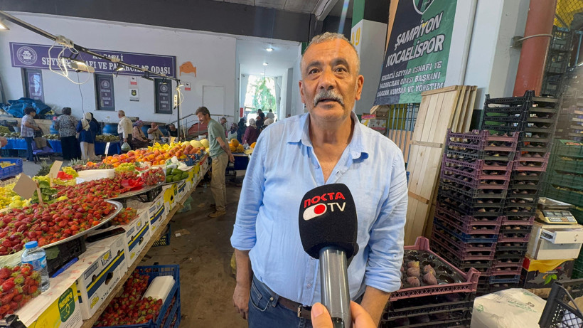 Pazarda yoğunluk var ama alışveriş yok - Resim : 1