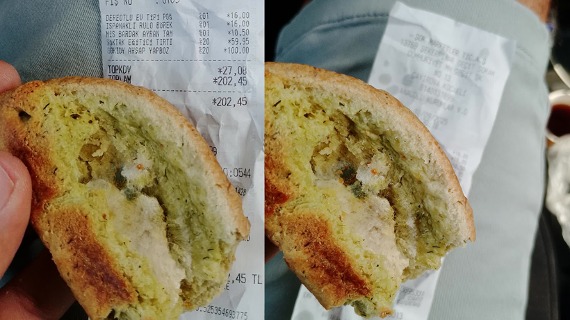 Ya 'taze' olmasaydı? Poğaçanın içi mide bulandırdı - Resim: 5